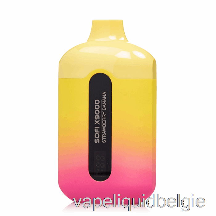 Vape België Sofi X9000 Slimme Wegwerp Aardbei Banaan